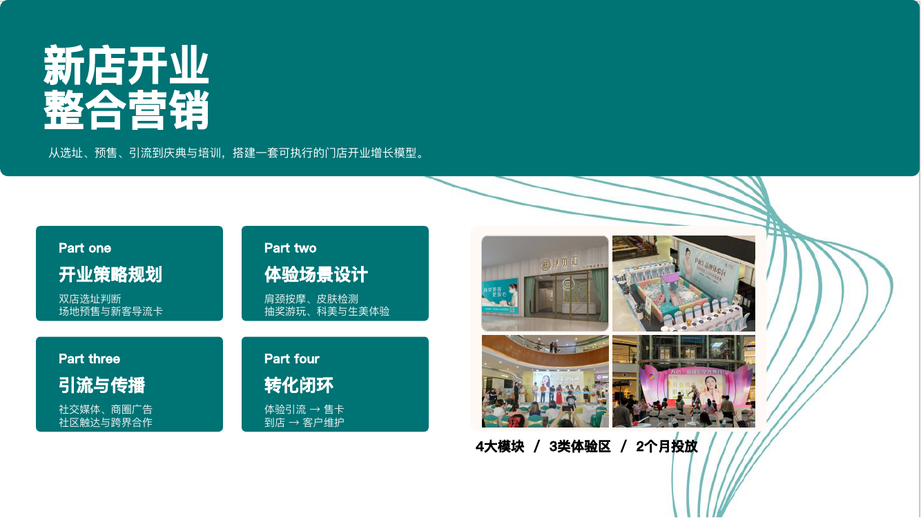 新店开业整合营销案例页面
